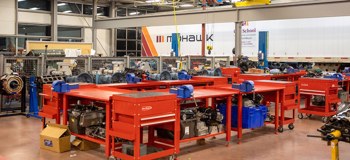 Mohawk College's Trade Facility with New High Tech Equipment for Aviation Mechanics